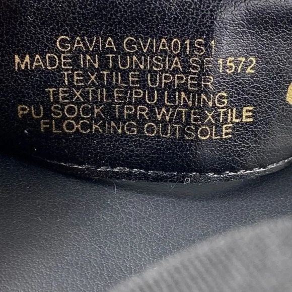 STEVE MADDEN GAVIA Sandals Womens 9 Strappy Black White Sling Back Elastic Strap - Picture 12 of 13